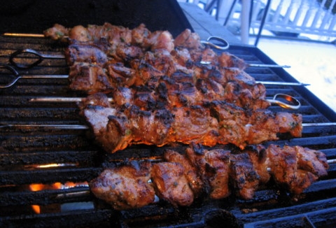 Souvlaki On A Stick