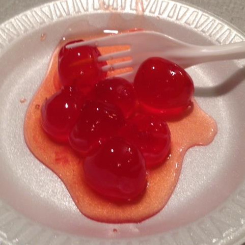 Sweet Cherry Spoon Dessert